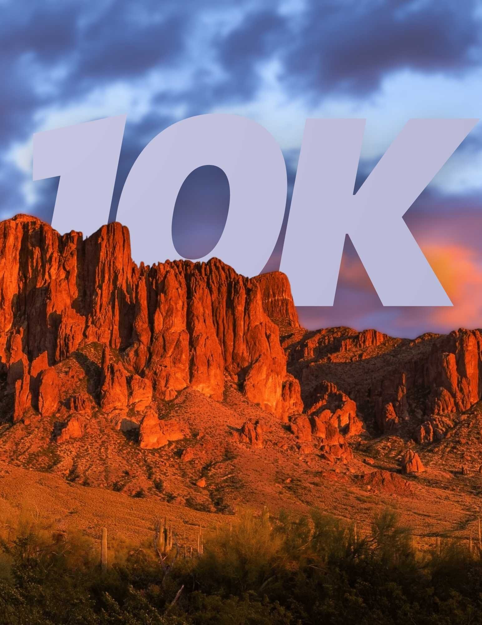 10K runners at Lost Dutchman Marathon