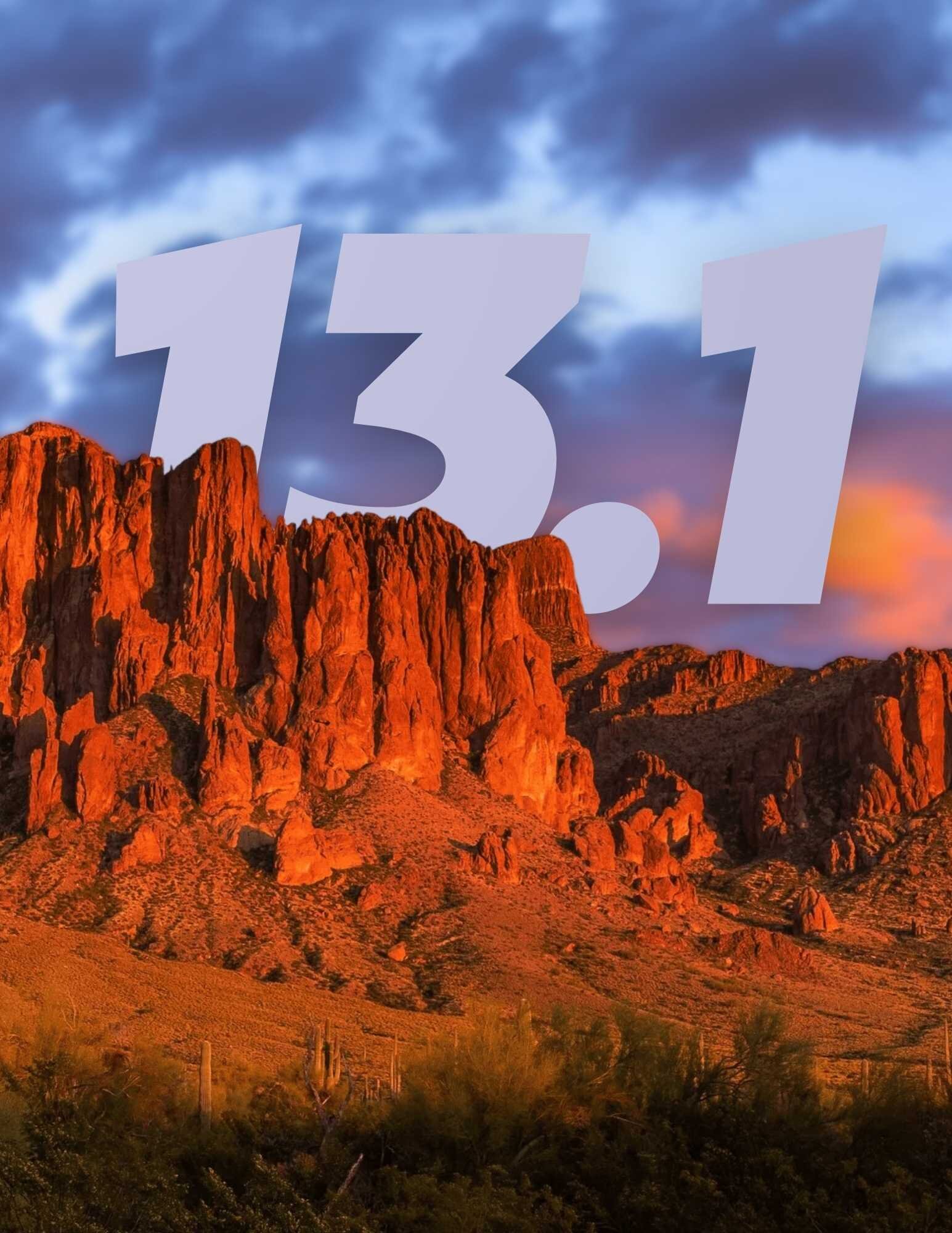 Half Marathon runners at Lost Dutchman