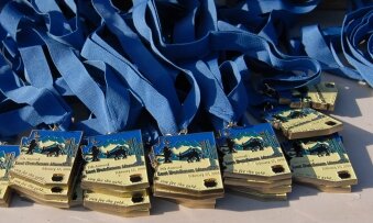 Marathon finisher medal - 2027 design coming soon