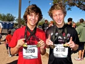 Brothers win gold at Lost Dutchman Marathon