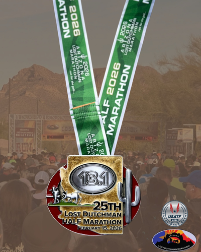 Half Marathon medal - 2027 design coming soon