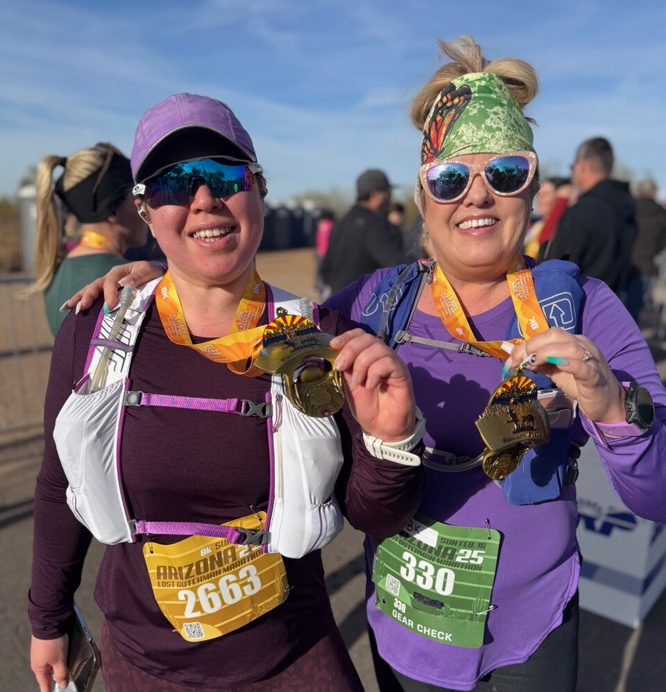 Lost Dutchman Marathon awards ceremony