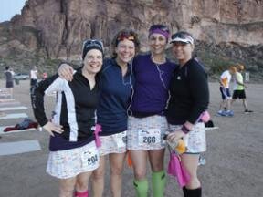 Volunteers at Lost Dutchman Marathon